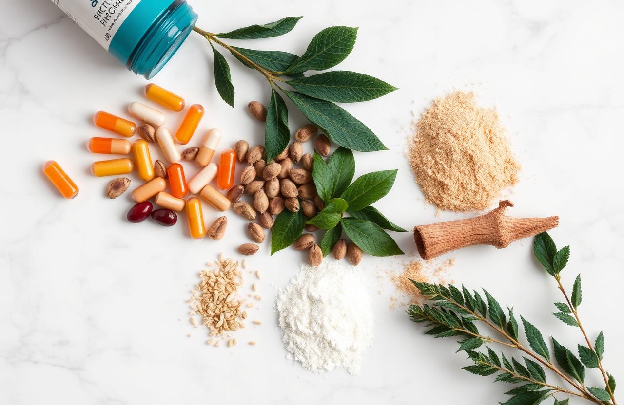 Natural ingredients in BioGrow Advanced Hair Regrowth